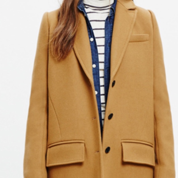 Madewell Jackets & Blazers - Madewell Wool Camel Coat